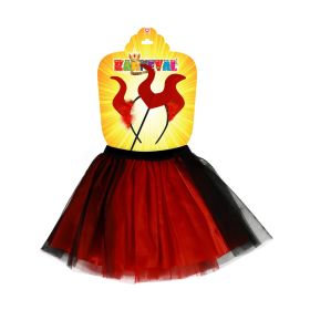 Dětský kostým TUTU sukně čertice RAPPA