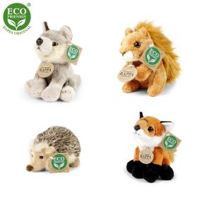 Displej exkluzivní plyš lesní zvířata ECO-FRIENDLY RAPPA