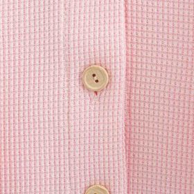 Kojenecký kabátek na knoflíky New Baby Luxury clothing Laura růžový