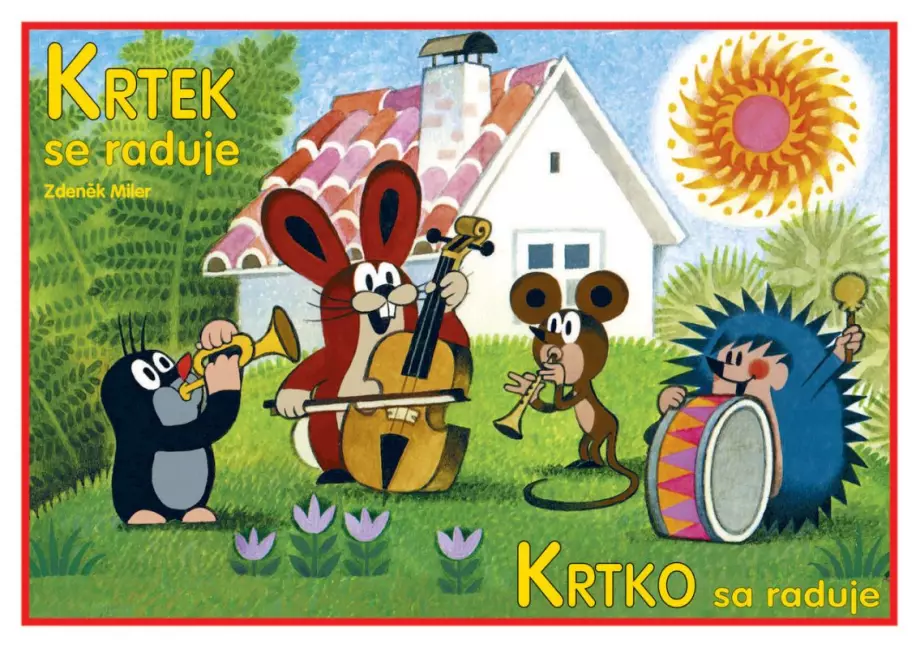 Omalovánka A5 Krtek se raduje RAPPA