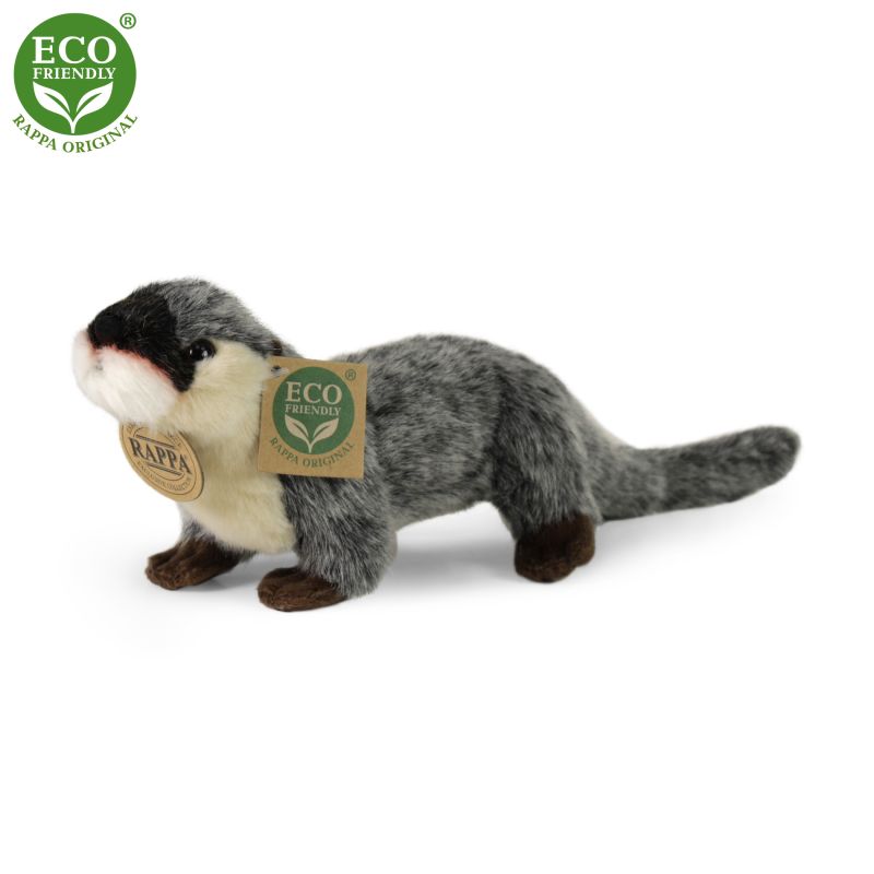 Plyšová vydra 18 cm ECO-FRIENDLY RAPPA