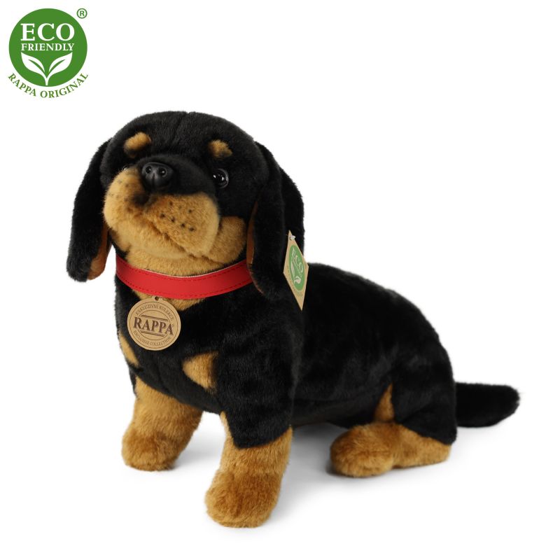 Plyšový pes jezevčík 30 cm ECO-FRIENDLY RAPPA