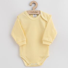 Kojenecké bavlněné body New Baby Casually dressed žlutá Žlutá | 62 (3-6m), 68 (4-6m), 80 (9-12m)