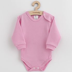Kojenecké bavlněné body New Baby Casually dressed růžová | 68 (4-6m), 80 (9-12m), 86 (12-18m)