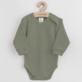 Kojenecké bavlněné body New Baby Casually dressed zelená | 62 (3-6m), 68 (4-6m), 74 (6-9m), 80 (9-12m)