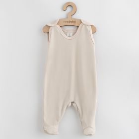 Kojenecké dupačky New Baby Casually dressed béžová | 68 (4-6m), 74 (6-9m), 80 (9-12m)