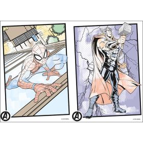 Omalovánka A5 Maluj vodou MARVEL Jiri Models