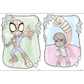 Omalovánka A5 Maluj vodou SPIDEY Jiri Models