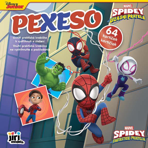 Pexeso v sešitu SPIDEY Jiri Models