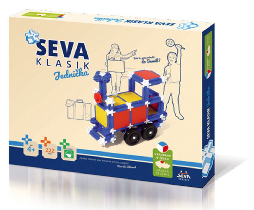 Stavebnice SEVA Klasik Jednička Beneš a Lát