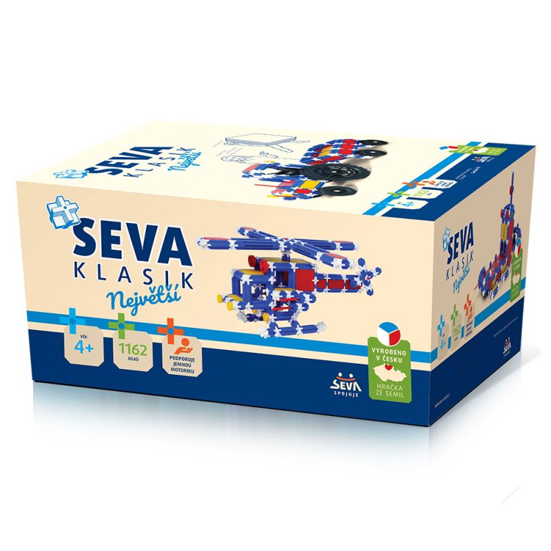 Stavebnice SEVA KLASIK - Největší Beneš a Lát