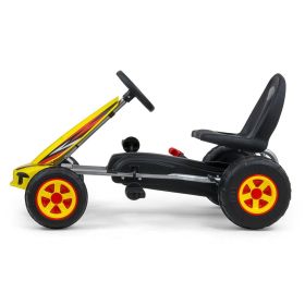 Dětská šlapací motokára Go-kart Milly Mally Viper modrá