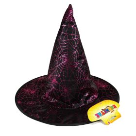 Dětský klobouk fialový čarodějnice/Halloween RAPPA