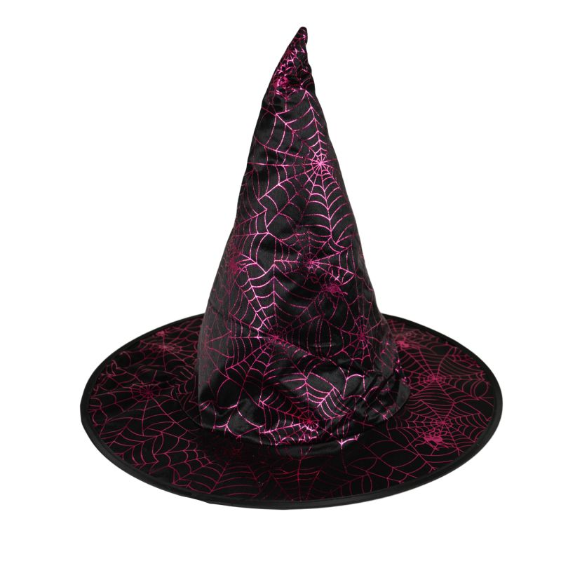 Dětský klobouk fialový čarodějnice/Halloween RAPPA