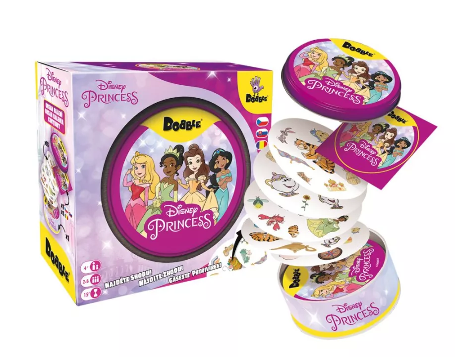 Hra Dobble Disney Princezny Asmodee