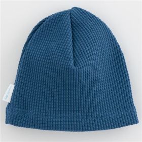 Kojenecká bavlněná čepička New Baby Luxury clothing modrá | 56/62, 68/74, 80/86, 92/98