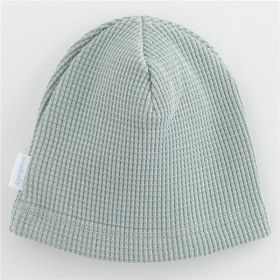 Kojenecká bavlněná čepička New Baby Luxury clothing šedá Šedá | 80/86, 92/98