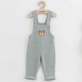 Kojenecké lacláčky New Baby Luxury clothing Oliver šedé Šedá | 56 (0-3m), 62 (3-6m), 68 (4-6m)