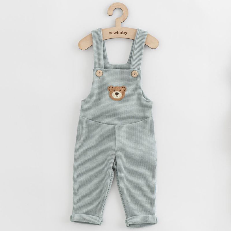 Kojenecké lacláčky New Baby Luxury clothing Oliver šedé Šedá