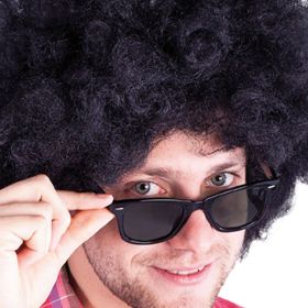 Paruka AFRO pro dospělé RAPPA