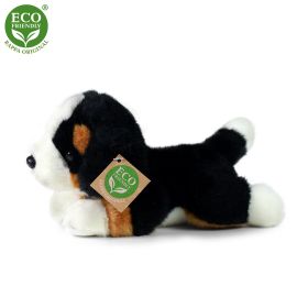 Plyšový bernský salašnický pes ležící 20 cm ECO-FRIENDLY RAPPA