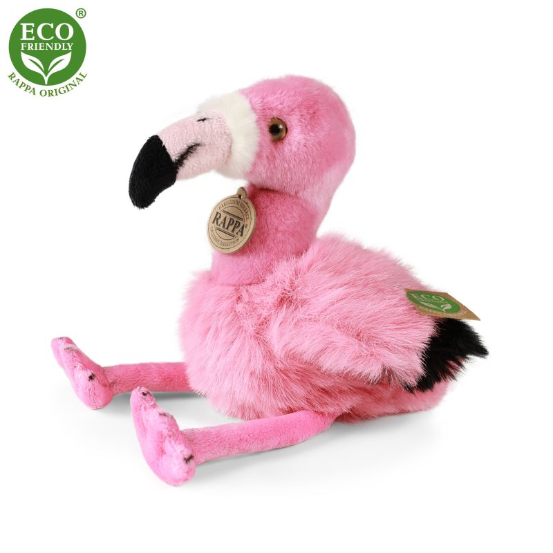 Plyšový plameňák 20 cm ECO-FRIENDLY RAPPA
