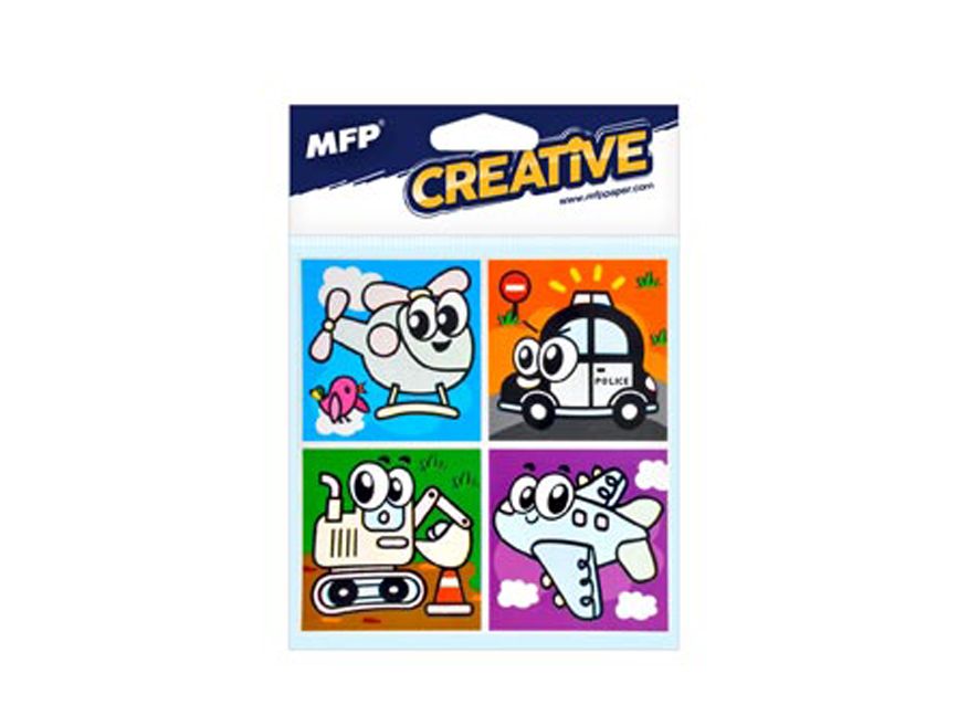 Fólie do koupelny 20x20cm mix motivů MFP