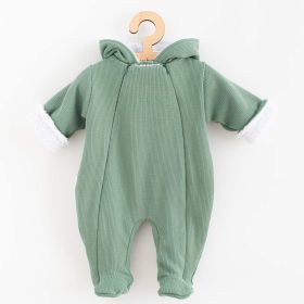 Kojenecká kombinéza s kapucí New Baby Frosty mint Zelená | 56 (0-3m), 62 (3-6m), 68 (4-6m), 74 (6-9m), 80 (9-12m)