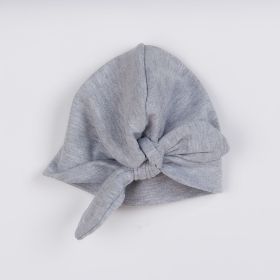 Kojenecké šatičky s čepičkou-turban New Baby Little Princess šedé Šedá