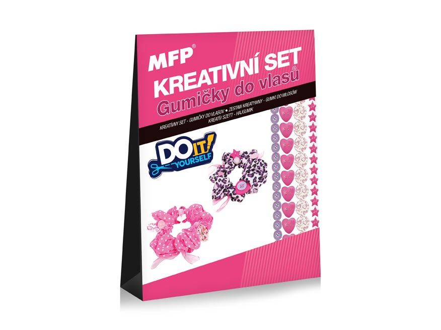 Kreativní set - gumičky do vlasů MFP