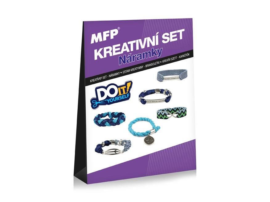 Kreativní set - náramky 5ks MFP