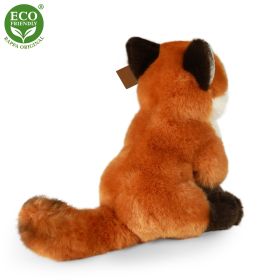 Plyšová liška sedící 21 cm ECO-FRIENDLY RAPPA
