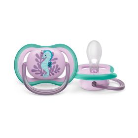 Šidítko Avent Ultra air 1ks 6- 18 m mořský koník Růžová | 6-18 m
