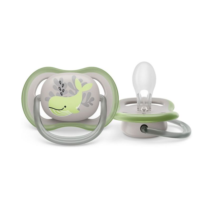 Šidítko Avent Ultra air 1ks 6- 18 m velryba Zelená