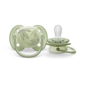 Šidítko Avent Ultrasoft Premium 0-6 m lístky Zelená | 0-6 m