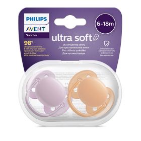 Šidítko Avent Ultrasoft Premium 6-18 m 2ks holčička Dle obrázku