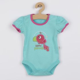 Kojenecké letní body Koala Summertime happy Tyrkysová