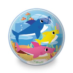 Míč nafouknutý Baby Shark 23 cm BIO BALL MONDO