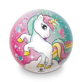 Míč nafouknutý jednorožec 23 cm BIO BALL MONDO