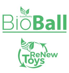 Míč nafouknutý jednorožec 23 cm BIO BALL MONDO
