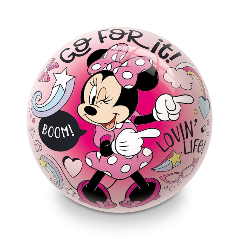 Míč nafouknutý Minnie 23 cm BIO BALL MONDO