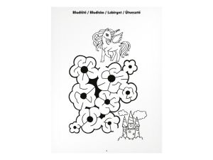 Omalovánky - Bludiště Kouzelní přátelé 210x276/32s MFP
