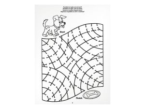 Omalovánky - Bludiště Štěňátko 210x276/32s MFP