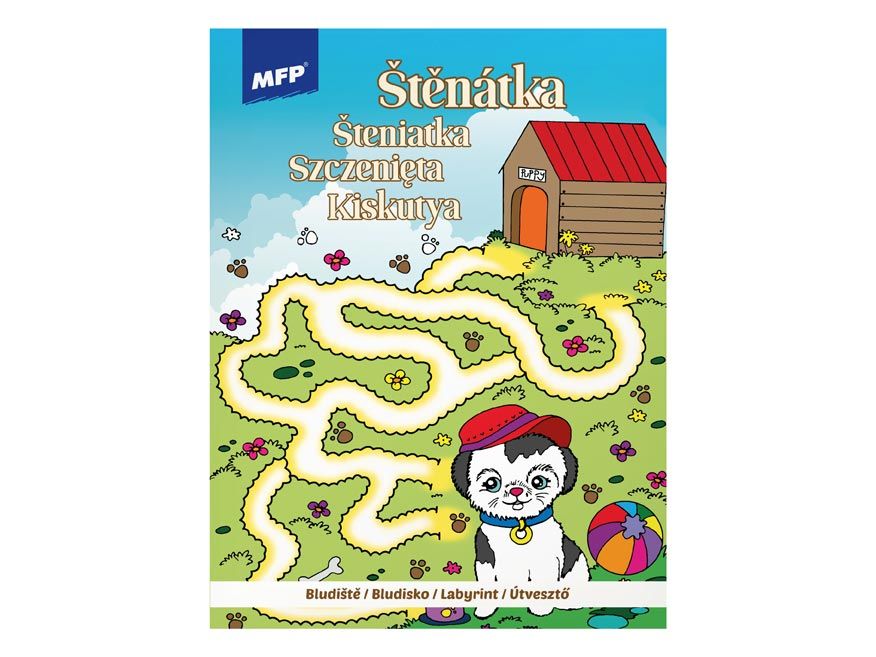 Omalovánky - Bludiště Štěňátko 210x276/32s MFP