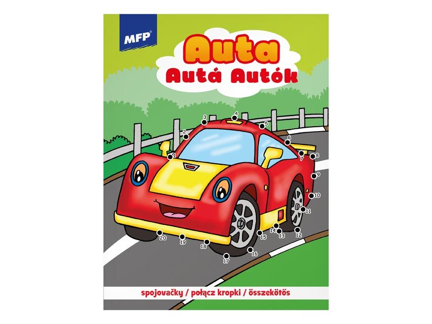Omalovánky - spojovačky Auta 2 210x276/32s MFP