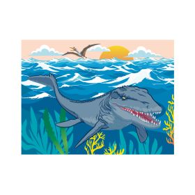 Dřevěné licenční kostky Jurský svět – 12 kostek DINO Toys