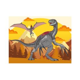 Dřevěné licenční kostky Jurský svět – 12 kostek DINO Toys