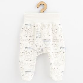 Kojenecké bavlněné polodupačky New Baby My Cars Modrá | 74 (6-9m), 80 (9-12m)