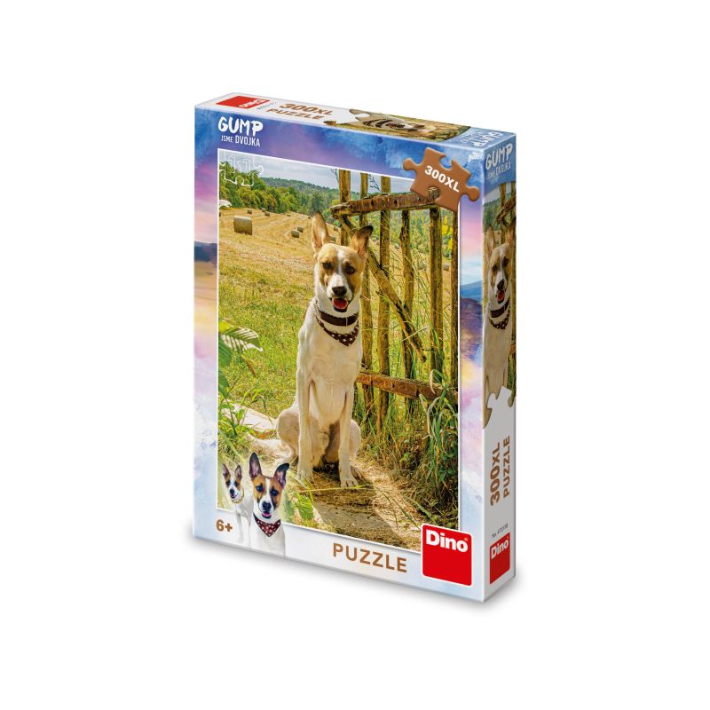 Puzzle Gump Jsme dvojka 300 xl dílků DINO Toys