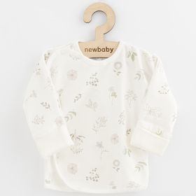 Kojenecká košilka s bočním zapínáním New Baby Zoe Bílá | 50, 68 (4-6m)